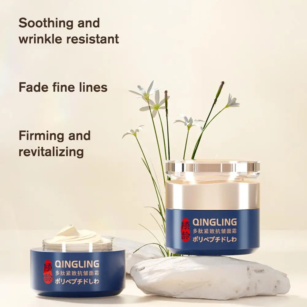 Japanese Qingling Retinol Anti-Aging Cream - Firming, Hydrating, and Nourishing - 50ml (Available in 1 or 2 Packs)